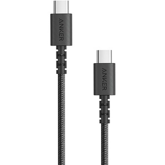 Anker PowerLine Select+ 1.8m USB-C to USB-C 2.0 (Black, Pouch Included)