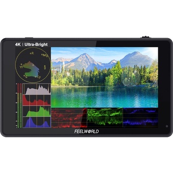 Feelworld LUT6S 6 Inch 2600nits HDR/3D LUT Touch Screen