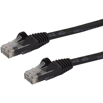 StarTech Snagless Cat6 UTP Patch Cable (1m, Black)