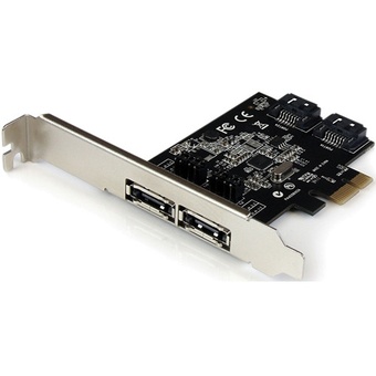 StarTech 4-Port (2 Internal/2 External) PCIe SATA 6 Gb/s Controller Card