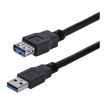 StarTech Black USB 3.0 Extension Cable M/F (1m)