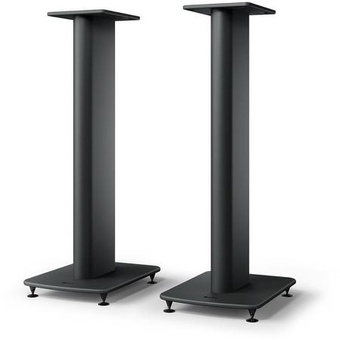 KEF S2 Speaker Floor Stand (Carbon Black, Pair)