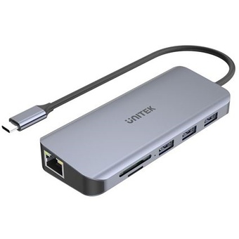 UNITEK uHUB N9+ 9-in-1 USB 3.1 Multi-Port Hub with USB-C Connector