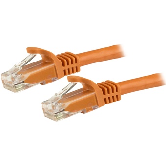 StarTech Snagless UTP Cat6 Patch Cable (Orange, 5m)