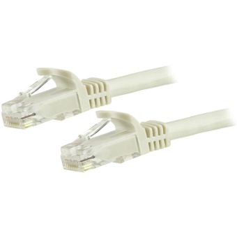StarTech Snagless UTP Cat6 Patch Cable (White, 5m)