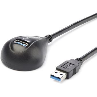 StarTech Black USB 3 Desktop Extension Cable (1.5m)