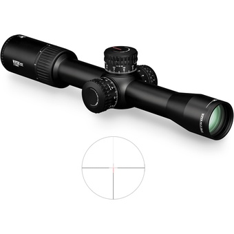 Vortex 2-10x32 Viper PST Gen II Riflescope (EBR-4 MRAD Illuminated Reticle, Matte Black)