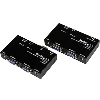 StarTech ST122UTPA VGA Video Extender Kit with Audio Support over CAT-5 Cable
