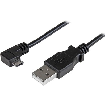 StarTech Right-Angle Micro-USB to USB Charge & Sync Cable (0.9m)