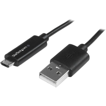 StarTech Micro-USB Cable with LED Charge Light (1m)