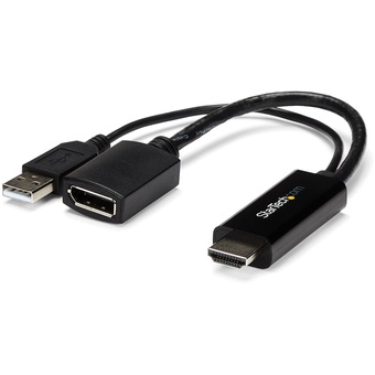 StarTech HDMI to DisplayPort Adapter 4K 30Hz (1m)