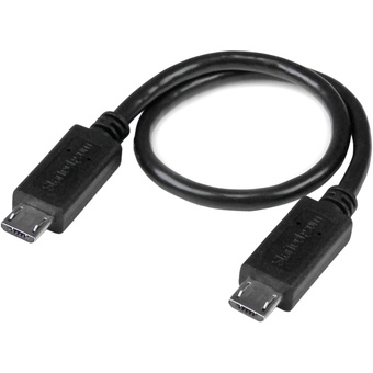 StarTech Micro USB to Micro USB OTG Cable M/M (20cm)