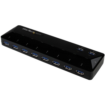 StarTech 10-Port USB 3.0 Hub plus Dedicated Charging Ports