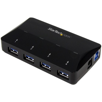 StarTech 4-Port USB 3.0 Hub plus Dedicated Charging Ports