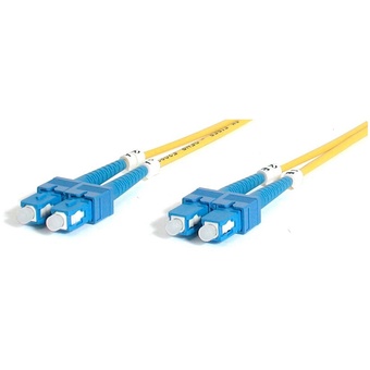 StarTech Fiber Optic Cable Single-Mode Duplex 9/125 LSZH - SC/SC (2m)