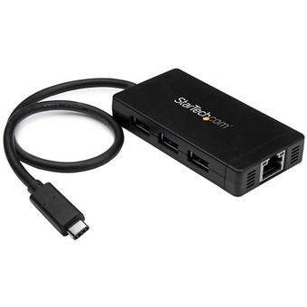 StarTech 3-Port USB 3.0 Hub with Gigabit Ethernet