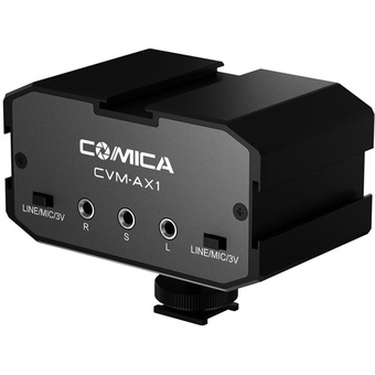 Comica Audio CVM-AX1 Camera-Mount Two-Channel Audio Mixer for DSLR Cameras