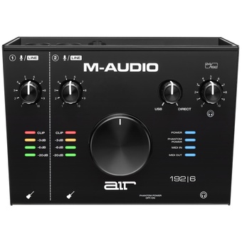 M-Audio AIR192 6 2-IN/2-Out 24/192 USB Audio/MIDI Interface