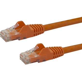 StarTech Snagless UTP Cat6 Patch Cable (Orange, 10m)