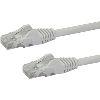 StarTech Snagless UTP Cat6 Patch Cable (White, 10m)