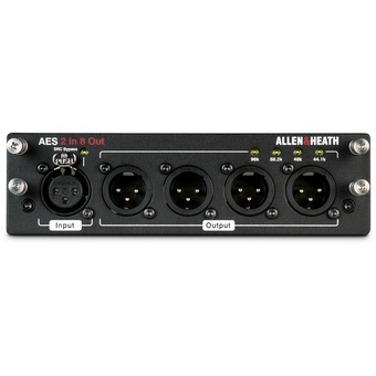 Allen & Heath DLAES2180 dLive AES Audio Interface Card - 2 In 8 Out
