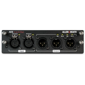 Allen & Heath DLAS4I6O dLive AES Audio Interface Card - 4 In 6 Out