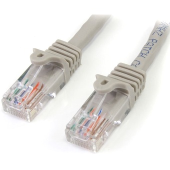 StarTech Snagless UTP Cat5e Patch Cable (Grey, 5m)