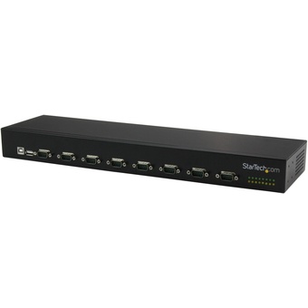 StarTech 8-Port Usb To Serial Rs232 Adapter Hub