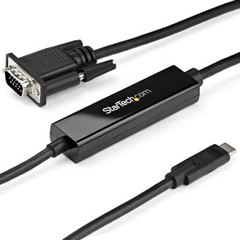 StarTech USB C to VGA Active Adapter Cable (2m)