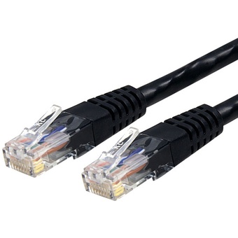 StarTech Molded Cat6 UTP Patch Cable (Black, 4.5m)