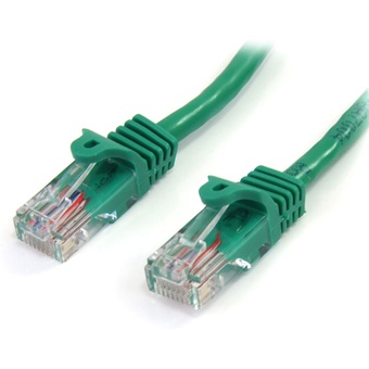 StarTech Snagless Cat5e Patch Cable (Green, 0.5)