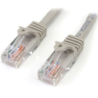StarTech Snagless Cat5e Patch Cable (Grey, 0.5)