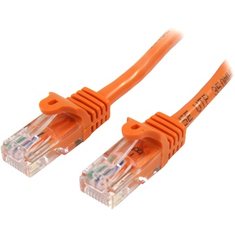 StarTech Snagless Cat5e Patch Cable (Orange, 0.5)