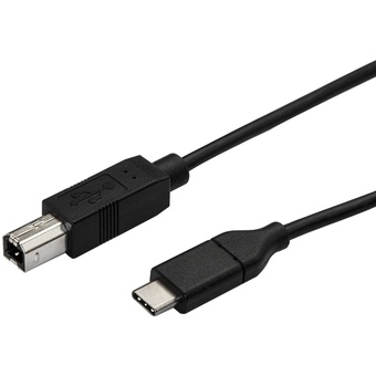 StarTech USB C to USB B Printer Cable (0.5m)