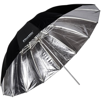Phottix 40" Para-Pro Reflective Umbrella (Silver/Black)