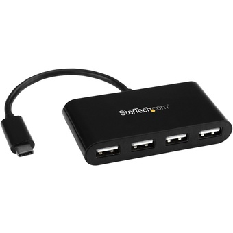 StarTech 4 Port USB C Hub - C to 4x A - USB 2.0
