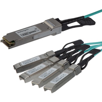 StarTech AOC Breakout Cable for Cisco QSFP+ to 4 SFP+ (7m)
