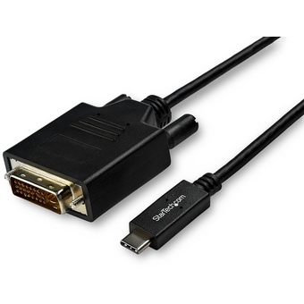 StarTech Cable USB-C to DVI (Black, 3m)