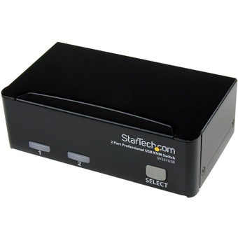 StarTech 2 Port Professional USB KVM Switch Kit