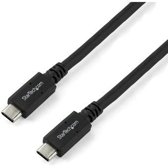 StarTech USB C Cable w/ 5A PD - USB 3.0 5Gbps (1.8m, Black)