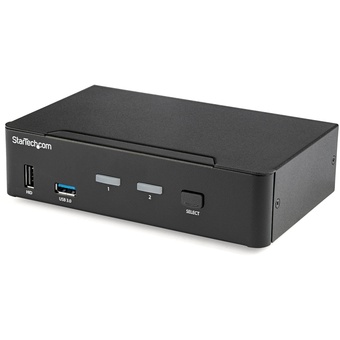 StarTech KVM Switch - 2 Port - DP 4K60 - USB 3.0
