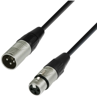 Adam Hall K4MMF1000 REAN XLR Male to XLR Female Microphone Cable (10m)