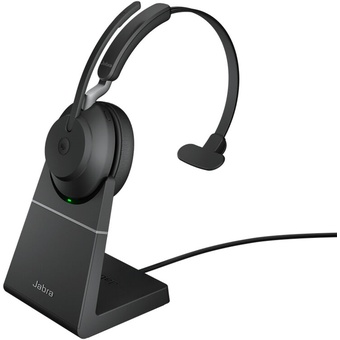 Jabra Evolve2 65 Mono Wireless On-Ear Headset (Microsoft Teams, USB Type-A)