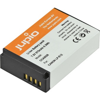 Jupio LP-E12 Lithium-Ion Battery Pack (7.2V, 875mAh)