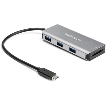 Startech USB-C Hub - 3port - 3x USBA & SD Reader