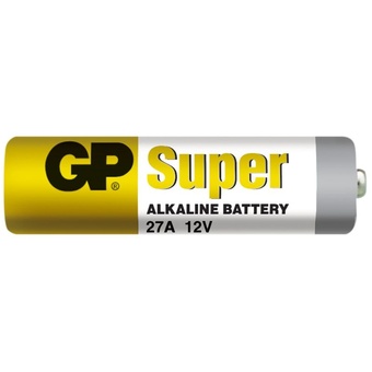 Maxell GP Alkaline A27 12V Battery (5 Pack)