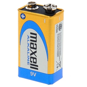 Maxell Alkaline 9V Battery (1 Piece)