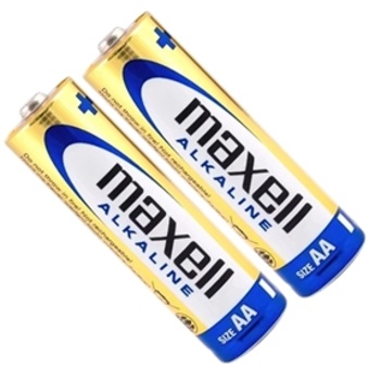 Maxell Alkaline AA Battery (2 Pack)
