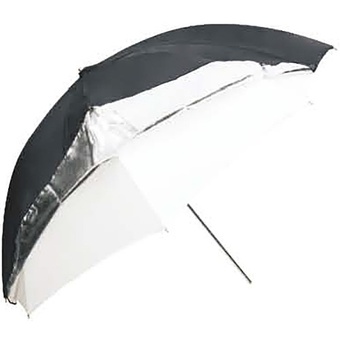 Godox Dual-Duty Reflective Umbrella (84cm, Black/Silver/White)