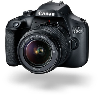 Canon EOS 3000D DSLR Camera with EFS 18-55mm III Lens